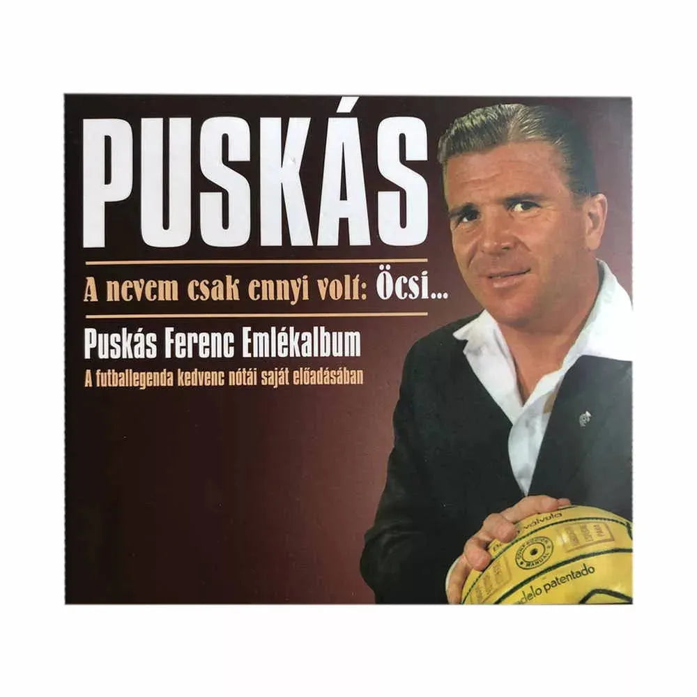 Puskás CD A nevem csak ennyi volt: Öcsi - Sportmania.hu