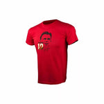 Puskas.com Puskás Ferenc Gyerek Póló - Piros Pamut