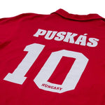 Puskas.com Puskás Ferenc Retro Válogatott Mez - Magyar Címer, 10-es Szám