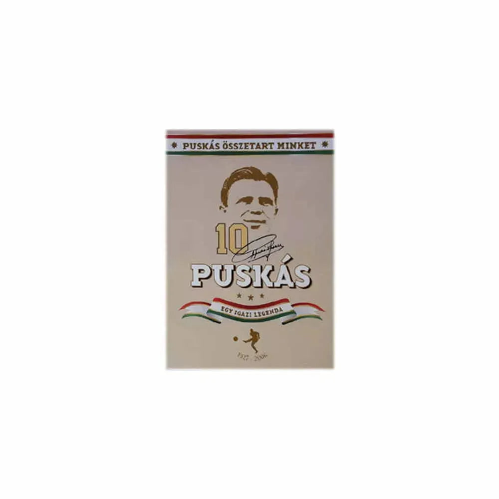 Puskas.com Puskás kicsi Egy igazi Legenda Matrica