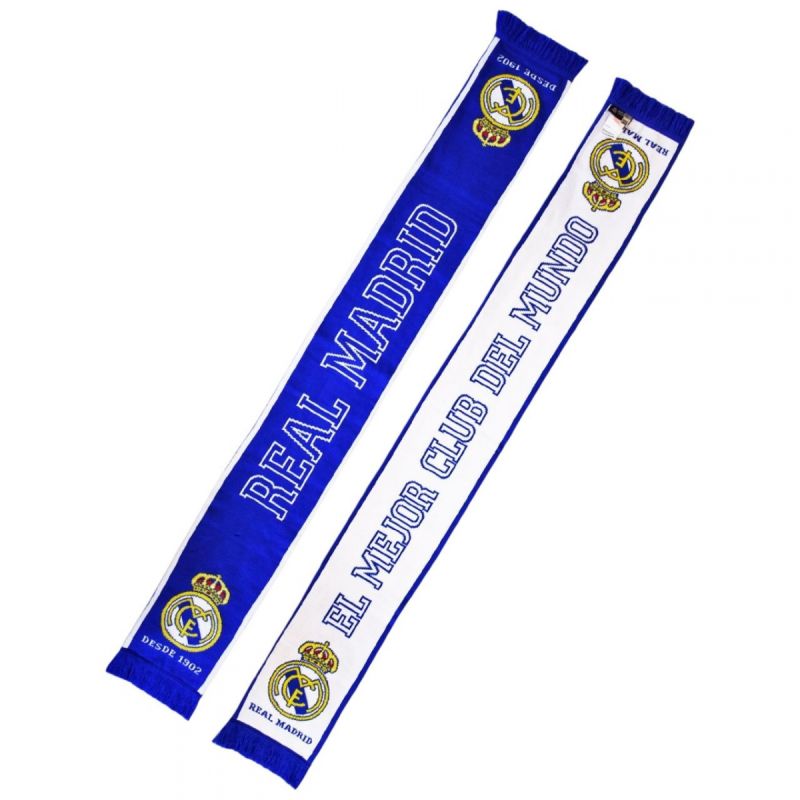 Real Madrid double-sided fan scarf wielokolorowy sál RM4BUFD7C