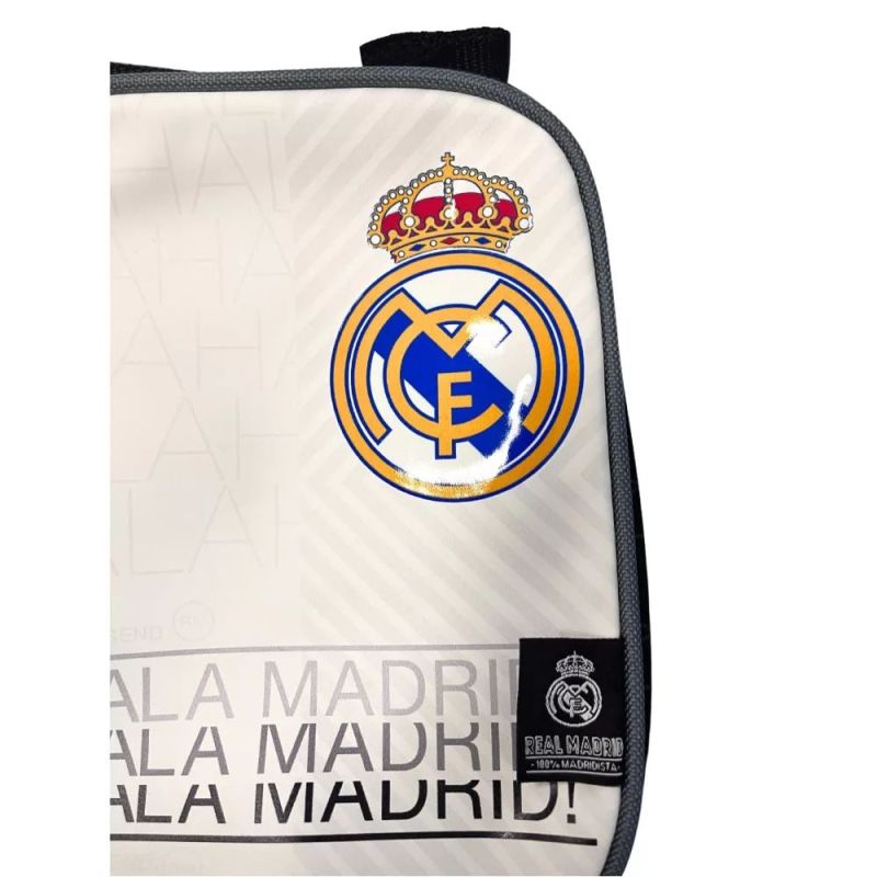 Real Madrid Hala Madrid Shoulder Bag czarno-biały