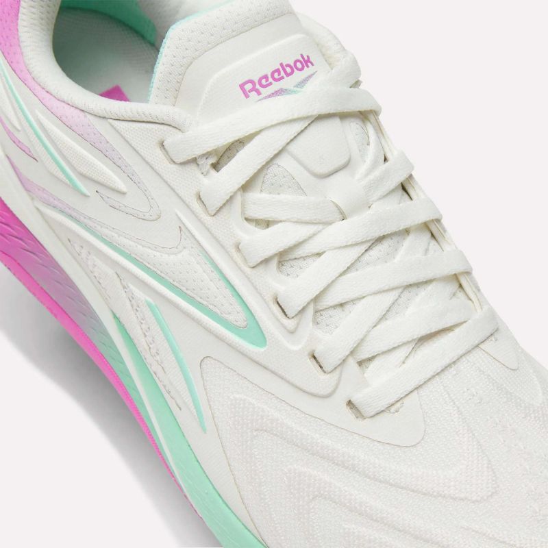 Reebok NANO X5 EDGE CHALK/VIRTUAL /ATOMIC AQUA sneakers ( ) rózsaszín utcai cipő