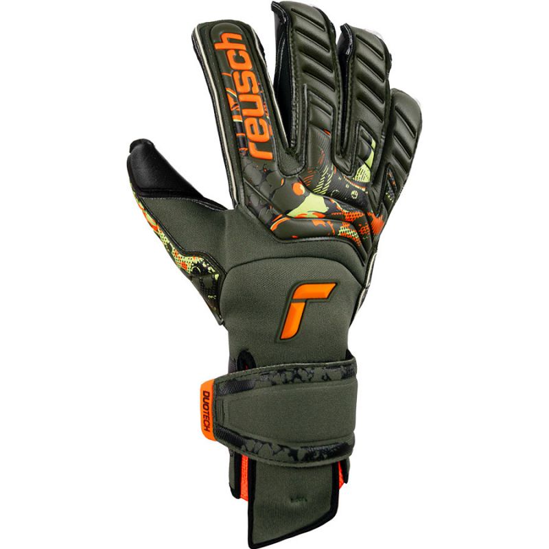 Reusch Attrakt Duo Evolution Adaptive Flex M 53 70 055 5555 goalkeeper gloves Kesztyű - Sportmania.hu