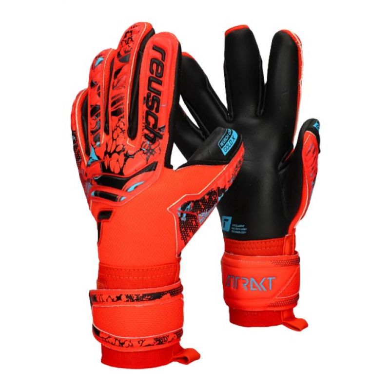 Reusch Attrakt Gold X Jr goalkeeper gloves 5372955-3333 Kesztyű - Sportmania.hu