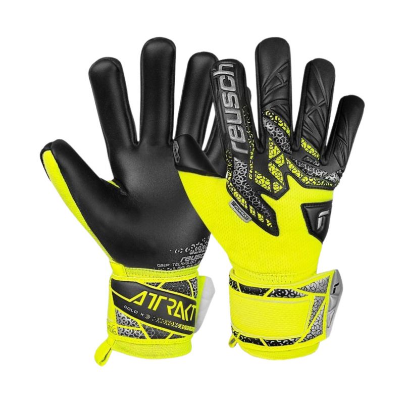Reusch Attrakt Gold X NC 5570955 2025 Goalkeeper Gloves Kesztyű - Sportmania.hu