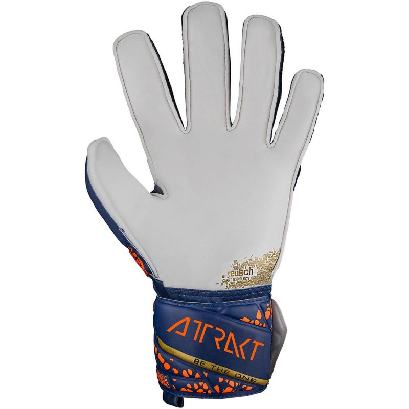 Reusch Attrakt Grip Jr 5472815 4410 goalkeeper gloves Kesztyű - Sportmania.hu