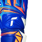 Reusch Attrakt Solid Junior goalkeeper gloves blue kék kapuskesztyű, gyerek 56725154126