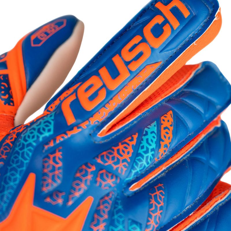 Reusch Attrakt Starter Solid Finger Support Jr Goalkeeper gyerek 54725112290 Kapuskesztyű