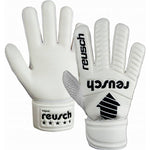 Reusch Legacy Arrow Solid Goalkeeper Gloves gyerek kapuskesztyű, fehér