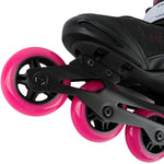 Roces Pic X roller skates black and 400911 rózsaszín görkorcsolya