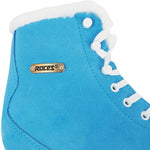 Roces Suede Eco-Fur Figure Skates Blue and White Korcsolya 450702004