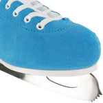 Roces Suede Eco-Fur Figure Skates Blue and White Korcsolya 450702004