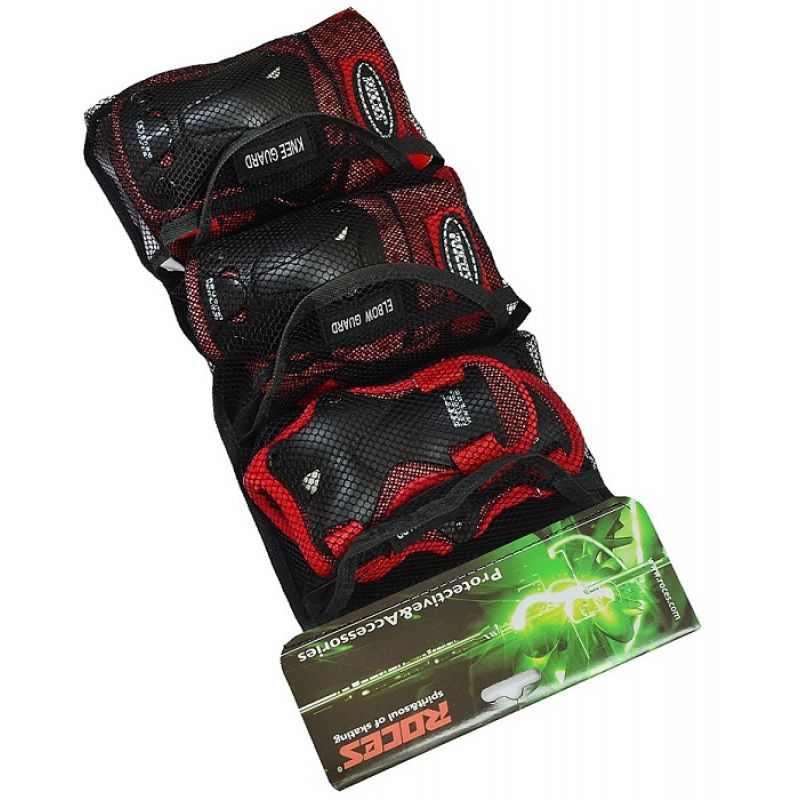 Roces Ventilated JR Protectors 3-PACK Védőfelszerelés, gyerek 30135202