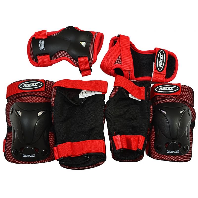 Roces Ventilated JR Protectors 3-PACK Védőfelszerelés, gyerek 30135202
