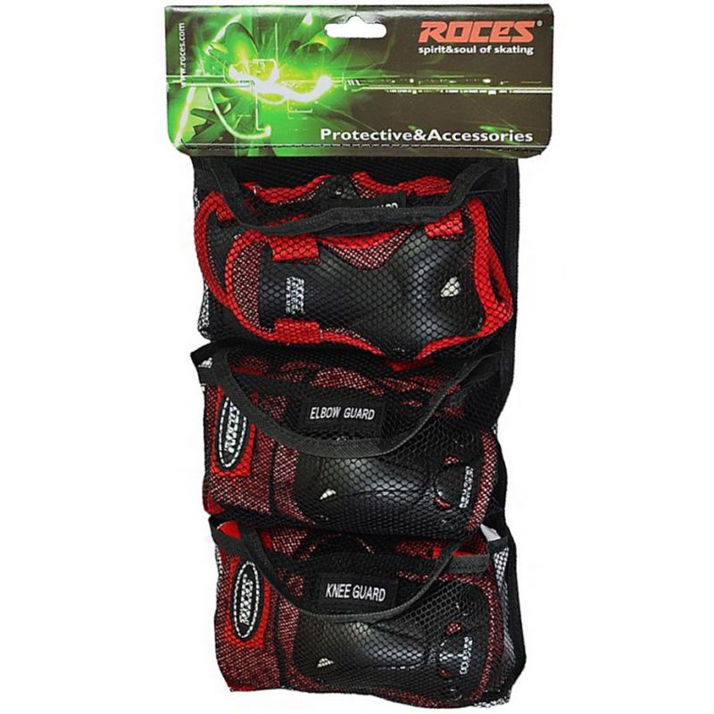 Roces Ventilated JR Protectors 3-PACK Védőfelszerelés, gyerek 30135202