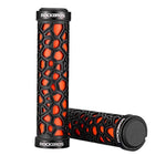 Rockbros 2017-14AOR bicycle grips - black and narancssárga
