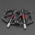 Rockbros 2020-12BBK Platform Aluminum Bicycle Pedals - Black fekete