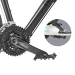 Rockbros 2020-12CBK Platform Aluminum Bicycle Pedals - Black fekete