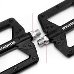 Rockbros 2022-12A Nylon Bicycle Pedals - Black fekete