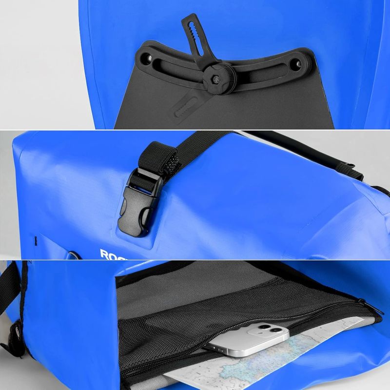 Rockbros 30140022004 Waterproof Bicycle Bag 25-32L - kék