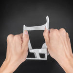 Rockbros 31210012002 bicycle bottle holder - white biały kulacs