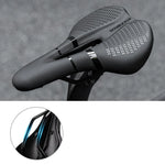 Rockbros 8182 city bicycle saddle, comfortable, anatomical - black fekete