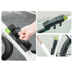 Rockbros 829 Folding Code Bike Lock - Black fekete