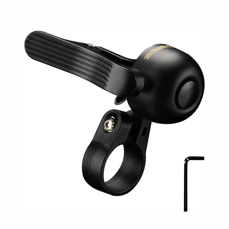 Rockbros aluminum bell left mounting fekete