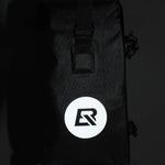 Rockbros AS-003-1BK waterproof bicycle bag with shoulder strap, front/rear mounting, 10-14l - black czarny -203522