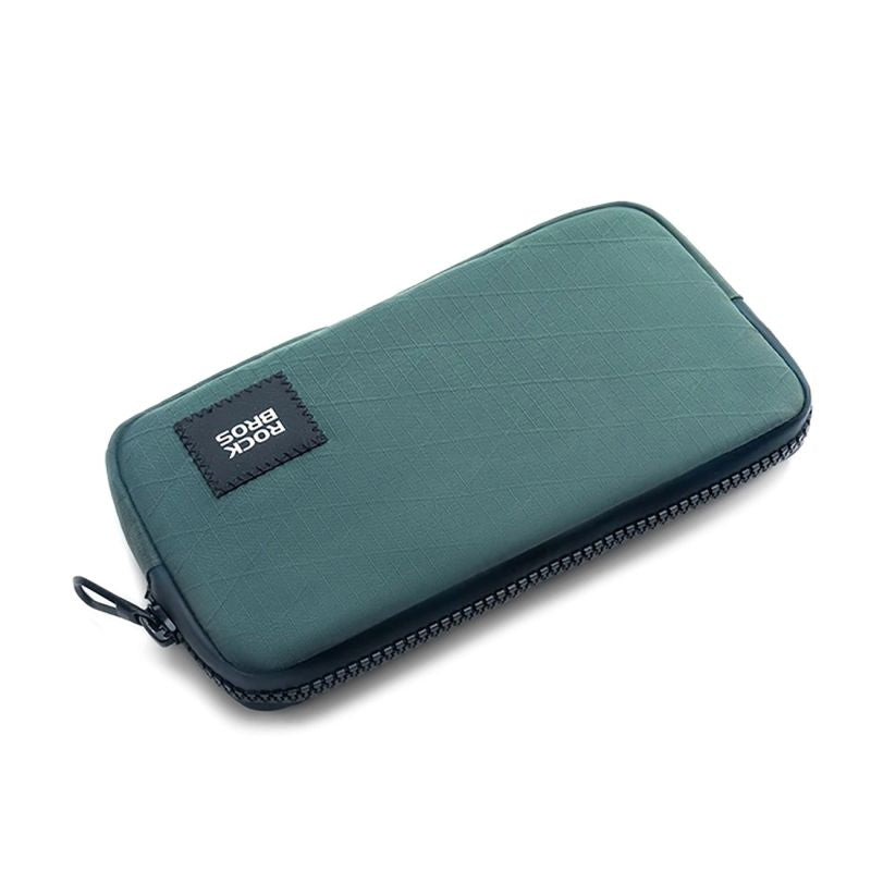 Rockbros bicycle bag 30990043006 for phone, keys, wallet 0.15 l - turquoise turkusowy pénztárca