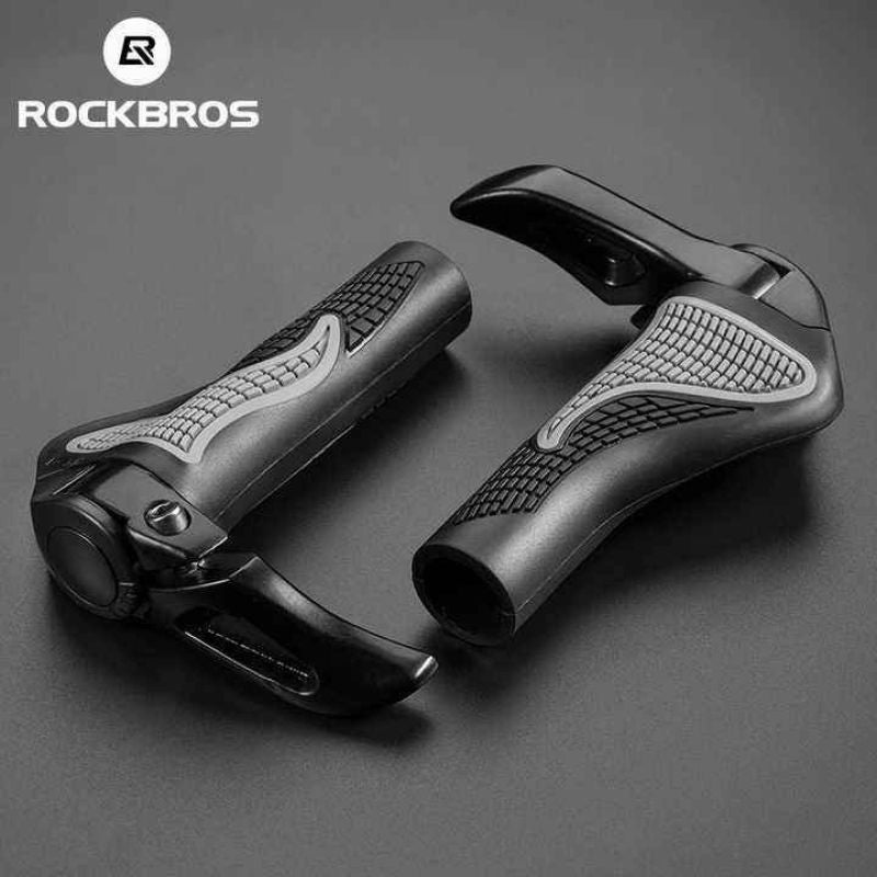Rockbros Bicycle Holder Set with Horns - Black czarny készlet