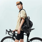 Rockbros Cycling Cap with Visor, Helmet Cover - sárga kötött sapka