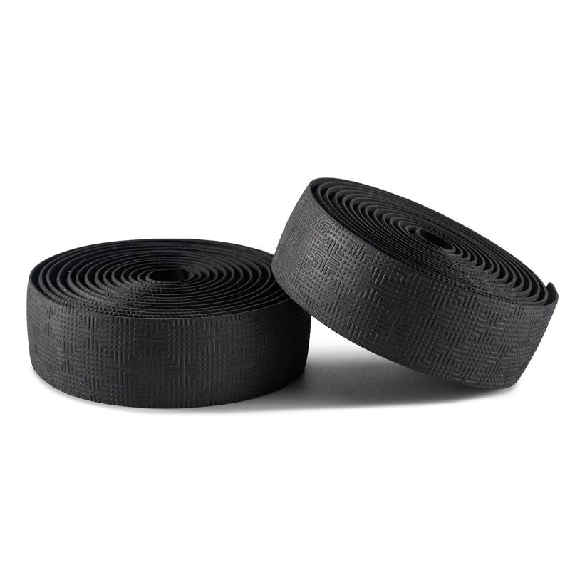 Rockbros EVA Handlebar Tape "Hot Pressed" Pattern - fekete