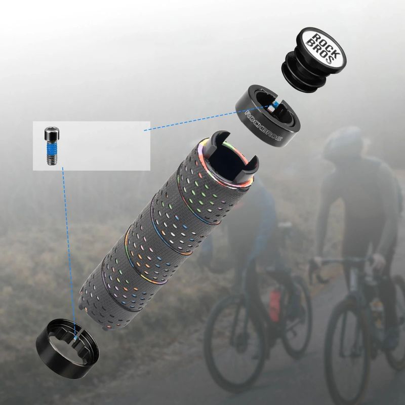 Rockbros Grips - Black czarny