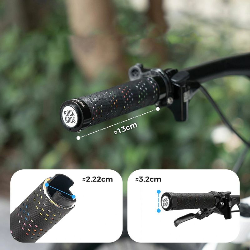 Rockbros Grips - Black czarny