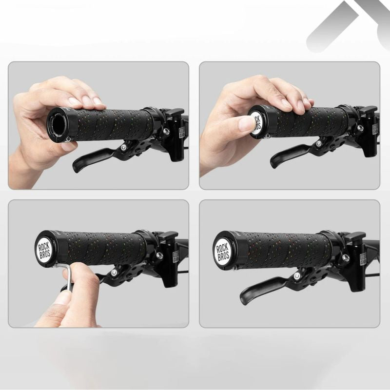 Rockbros Grips - Black czarny