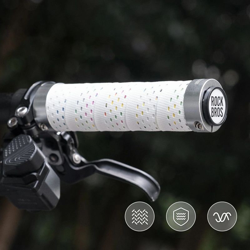 Rockbros Grips - White biały