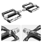 Rockbros K306-BK MTB Aluminum Bicycle Pedals - Black fekete