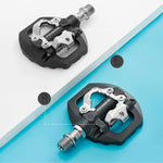 Rockbros M108 Nylon Half-Lock Double-Sided Bicycle Pedals - Black fekete