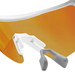 Rockbros Photochromic Cycling Glasses with UV Protection and Corrective Insert – White biały napszemüveg