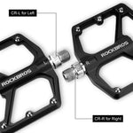 Rockbros platform bike pedals fekete