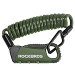 Rockbros RBK6N Combination Bike Lock - Green zielony
