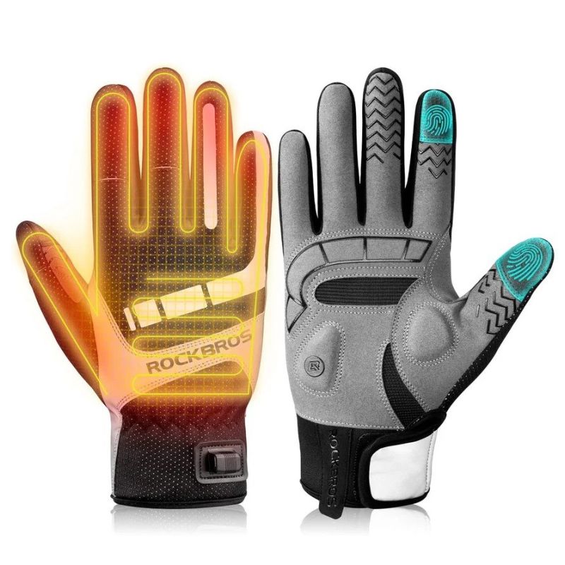 Rockbros S173-1 Heated Gloves, Size kesztyű SIS173-1L