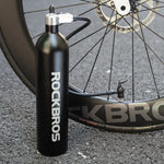 Rockbros Tubeless Tire Inflator 200 PSI 1.2l - Black fekete 304004-189223