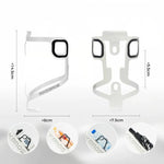 Rockbros Ultralight Aluminum Bottle Cage - fehér edzőfelszerelés
