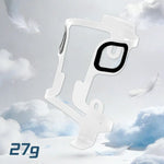Rockbros Ultralight Aluminum Bottle Cage - fehér edzőfelszerelés