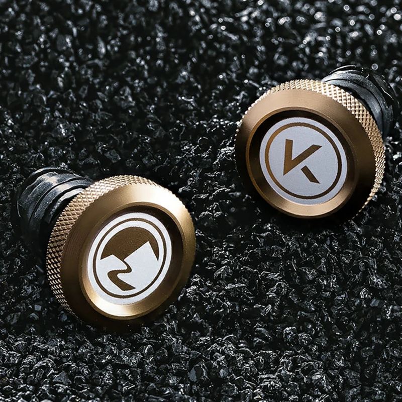 Rockbros VK-KB10 ROAD TO SKY Aluminum Handlebar Plugs - barna 304004-211648