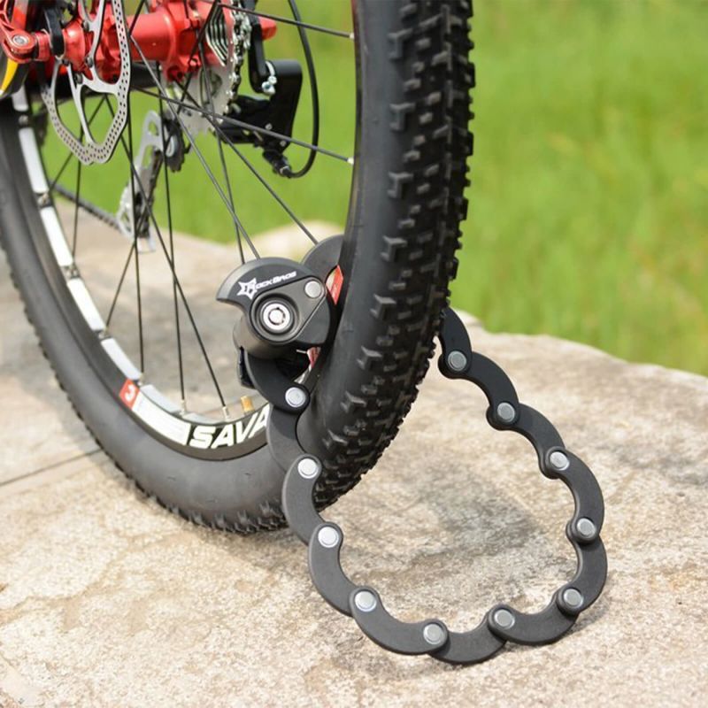 Rockbros WL798 Folding U-Lock Bike Lock - Black fekete