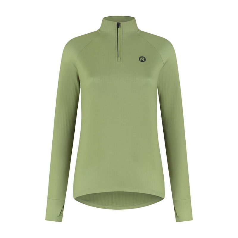 Rogelli ESSENTIAL running sweatshirt green zöld pulóver